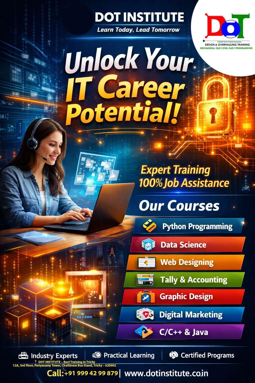 Computer Software Training Trichy | #1 Google Ranked DOT Institute